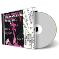 Artwork Cover of Mick Taylor 2001-10-01 CD San Francisco Audience