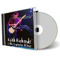 Artwork Cover of Keith Richards And The X-Pensive Winos 1988-12-01 CD Philadelphia Audience