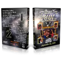 Artwork Cover of Quiet Riot 1979-09-22 DVD Los Angeles Proshot