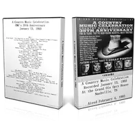 Artwork Cover of Various Artists Compilation DVD Country Music Celebration 1993 Proshot
