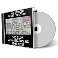 Artwork Cover of Jon Spencer Blues Explosion 1996-12-31 CD Washington Audience