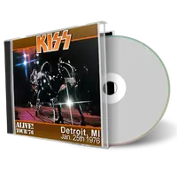 Artwork Cover of Kiss Compilation CD Detroit 1976 Soundboard