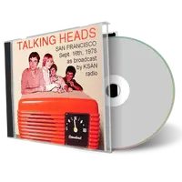 Artwork Cover of Talking Heads 1978-09-16 CD San Francisco Soundboard