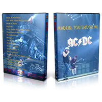 Artwork Cover of ACDC 2009-04-02 DVD Madrid Audience
