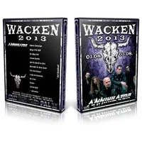 Artwork Cover of Annihilator 2013-08-01 DVD Wacken Proshot
