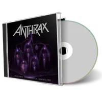 Artwork Cover of Anthrax 1991-03-13 CD Sacramento Audience