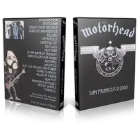 Artwork Cover of Motorhead 2005-04-08 DVD San Francisco Audience