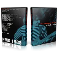 Artwork Cover of Pat Metheny 1988-03-07 DVD Rome Proshot