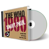 Artwork Cover of The Who 1980-05-02 CD St Paul Audience