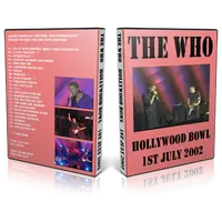 Artwork Cover of The Who 2002-07-01 DVD Hollywood  Audience