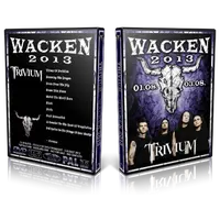 Artwork Cover of Trivium 2013-08-03 DVD Wacken Proshot