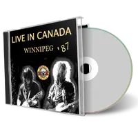 Artwork Cover of Guns N Roses 1987-08-24 CD Winnipeg Audience