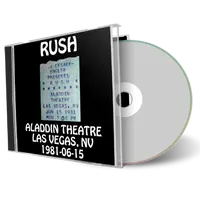 Artwork Cover of Rush 1981-06-15 CD Las Vegas Audience