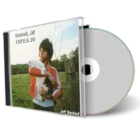 Artwork Cover of Jeff Beck 1972-05-10 CD Detroit Audience