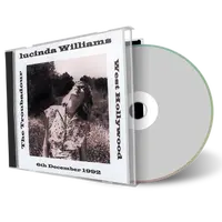 Artwork Cover of Lucinda Williams 1992-12-06 CD Hollywood Soundboard