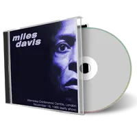 Artwork Cover of Miles Davis 1986-11-16 CD London Audience