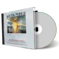 Artwork Cover of Philadelphia Orchestra 1972-03-17 CD Philadelphia Soundboard