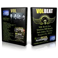 Artwork Cover of Volbeat 2013-08-02 DVD Twin Lakes Audience