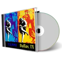 Artwork Cover of Guns N Roses 1991-07-08 CD Dallas Audience