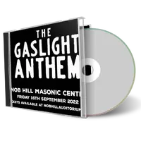 Artwork Cover of Gaslight Anthem 2022-09-16 CD San Francisco Audience
