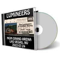 Artwork Cover of Lumineers 2022-07-24 CD Las Vegas Audience