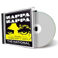 Artwork Cover of Zappa Plays Zappa 2013-02-07 CD Richmond Audience