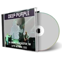 Artwork Cover of Deep Purple 2022-10-26 CD Manchester Audience