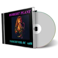 Artwork Cover of Robert Plant 1988-06-21 CD Vancouver Audience
