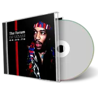 Artwork Cover of Jimi Hendrix Compilation CD The Forum 1970 Audience