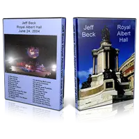 Artwork Cover of Jeff Beck 2004-06-24 DVD Royal Albert Hall Audience