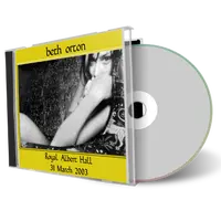 Artwork Cover of Beth Orton 2003-03-31 CD Royal Albert Hall Audience