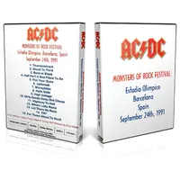 Artwork Cover of ACDC 1991-09-24 DVD Barcelona Audience