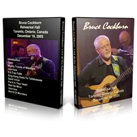 Artwork Cover of Bruce Cockburn 2005-12-19 DVD Toronto Proshot