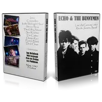 Artwork Cover of Echo and the Bunnymen Compilation DVD Rio de Janeiro 1987 Proshot