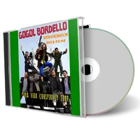 Artwork Cover of Gogol Bordello 2013-12-04 CD Stockholm Audience