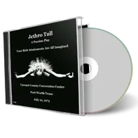 Artwork Cover of Jethro Tull 1973-07-16 CD Fort Worth Audience