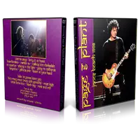 Artwork Cover of Jimmy Page and Robert Plant 1998-07-19 DVD Long Island Audience