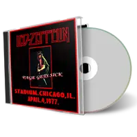 Artwork Cover of Led Zeppelin 1977-04-09 CD Chicago Audience