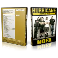 Artwork Cover of NOFX 2013-06-23 DVD Hurricane Festival 2013 Proshot