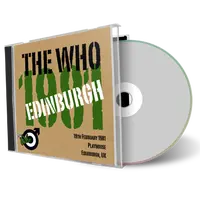 Artwork Cover of The Who 1981-02-19 CD Edinburgh Audience