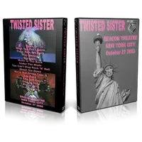 Artwork Cover of Twisted Sister 2003-10-27 DVD New York City Audience