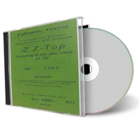 Artwork Cover of ZZ Top 1983-10-23 CD Copenhagen Audience
