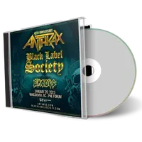Artwork Cover of Anthrax 2023-01-20 CD Vancouver Soundboard