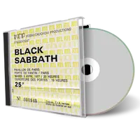 Artwork Cover of Black Sabbath 1977-04-05 CD Paris Audience
