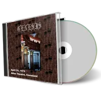 Artwork Cover of Genesis 1974-04-29 CD Cleveland Audience