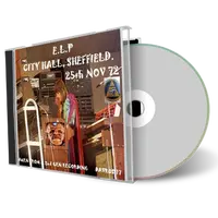 Artwork Cover of Elp 1972-11-25 CD Sheffield Audience