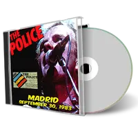 Artwork Cover of The Police 1983-09-30 CD Madrid Audience