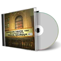 Artwork Cover of David Gilmour 1984-05-17 CD Syracuse Audience