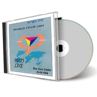 Artwork Cover of Yes 1984-04-29 CD Erie Audience