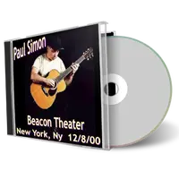 Artwork Cover of Paul Simon 2000-12-08 CD New York Soundboard